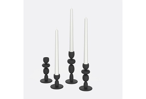 What role does the decoration of the Classical Candle holder play in terms of styling?